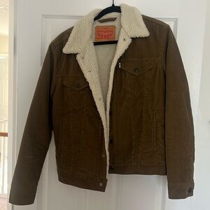 Levi’s men’s Sherpa jacket - corduroy